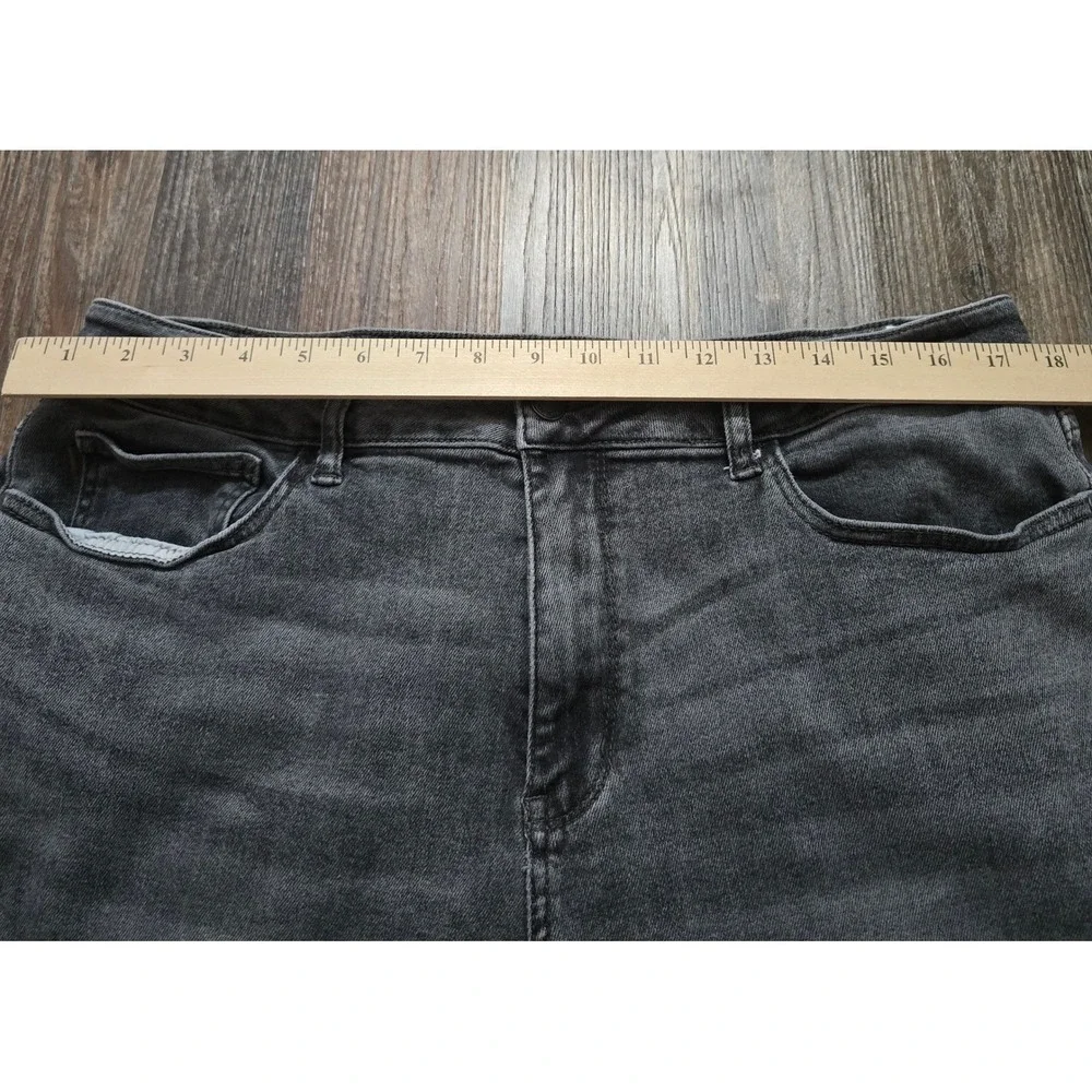 Judy Blue Slim Fit Jeans Women 20W Gray Faded High Rise Stretch Curvy Stretchy